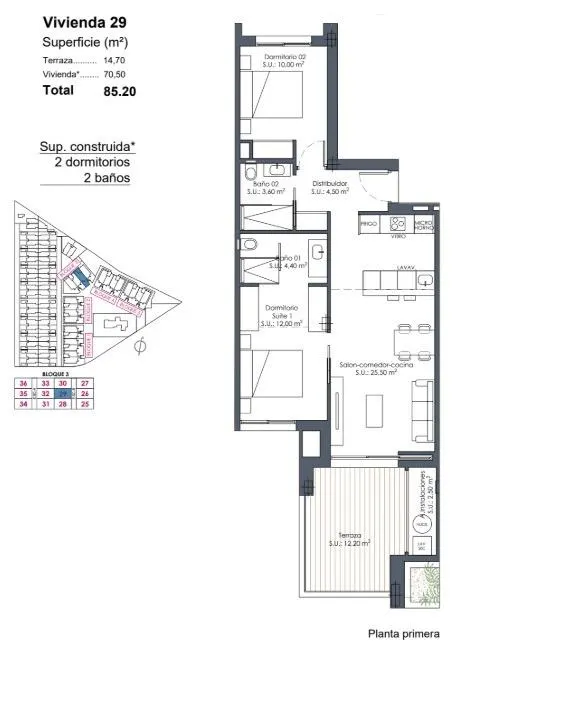Apartamentos de nueva construcción en La Serena Golf-Los Alcázares, cerca de la playa — 37