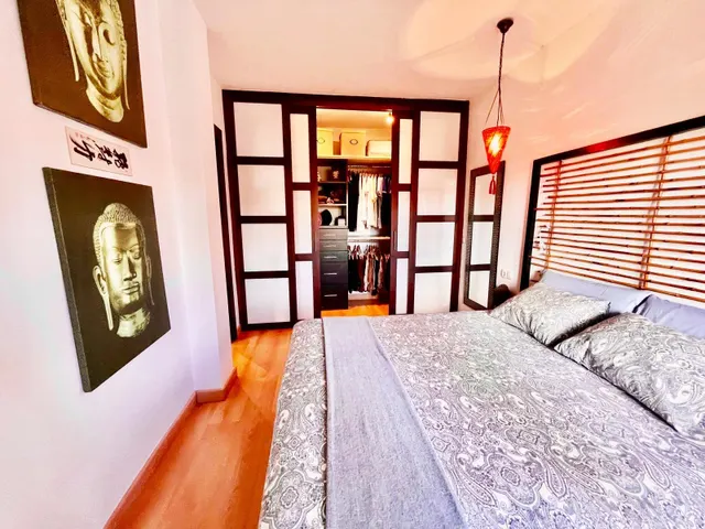 Casa de dos dormtorios con vistas al mar ya la montaña en Benalmádena, Costa del Sol — 19