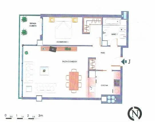 ESTUDIO EN BUEN ESTADO COMO NUEVO EQUIPADO CON GARAJE Y TRASTERO — 31