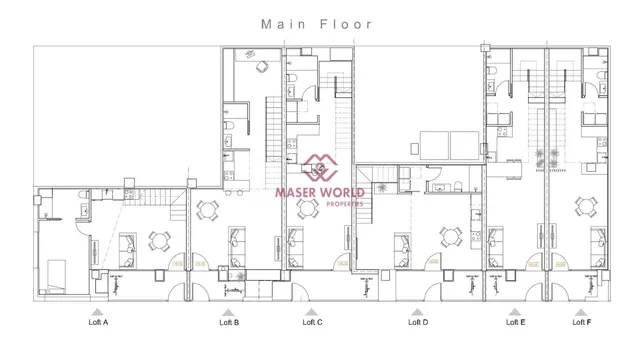 Modernos apartamentos dúplex tipo loft en el corazón de Alicante — 14