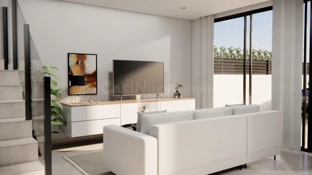 FANTASTICO CHALET ADOSADO DE OBRA NUEVA EN ROJALES, ALICANTE - foto 3