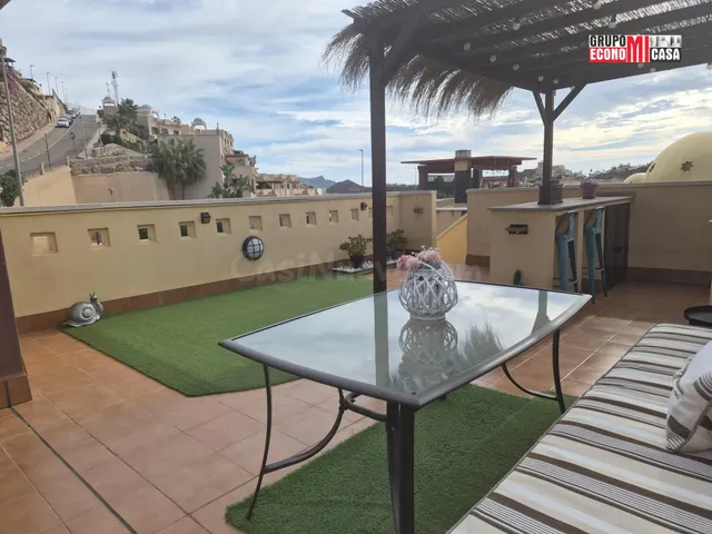 Ático con terraza y barbacoa en Águilas, Murcia. — 2