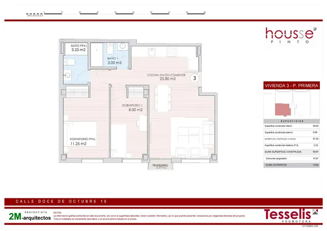Viviendas de obra nueva en venta en Pinto con aerotermia — 3