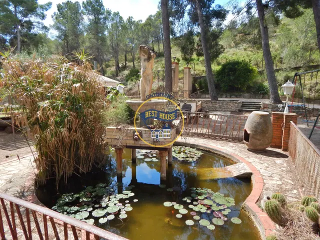 EXCLUSIVA VILLA EN COCENTAINA CON GRAN PARCELA Y BONITA PISCINA. — 8
