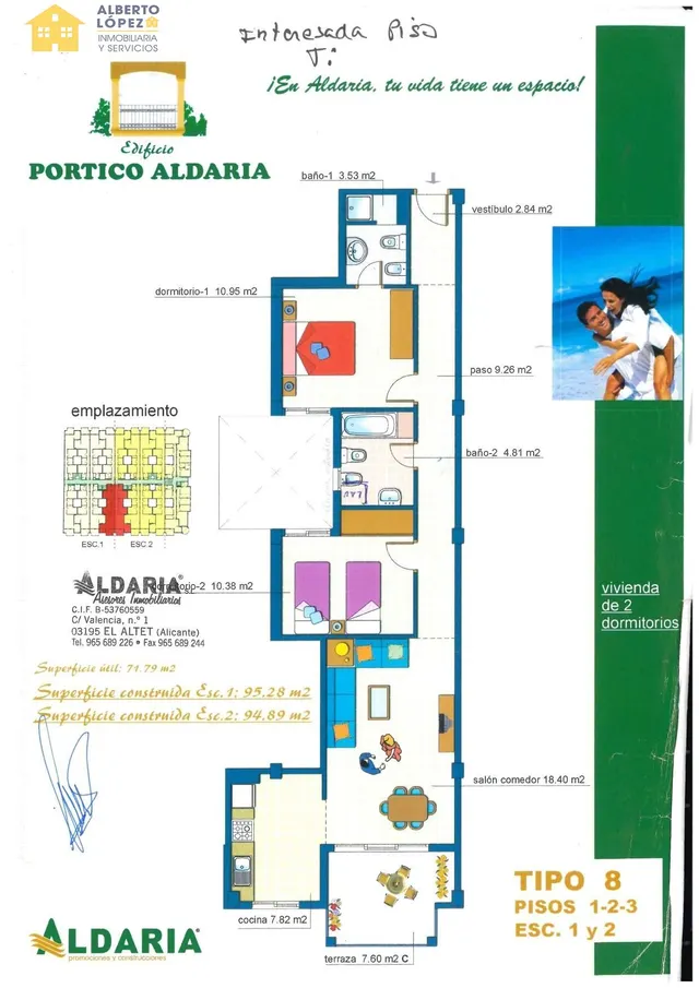 Vivienda con terraza , vistas despejadas, privacidad y orientación a medio día — 37