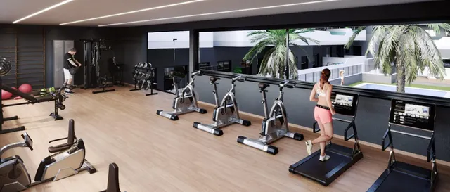MODERNO RESIDENCIAL CON PISCINA, GIMNASIO Y ZONAS DE RELAX. — 7