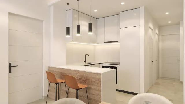 Apartamento de 1 dormitorio, nuevo, precio chollo! — 25