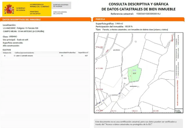 SOLAR en venta en ARMENTÓN - ARTEIXO (A CORUÑA) — 6