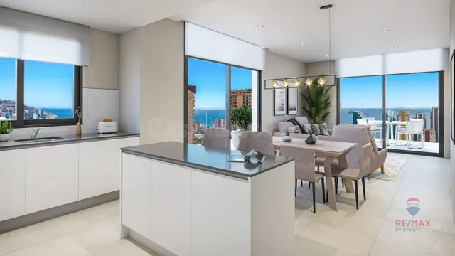 Ático de 3 habitaciones y 3 baños en el Eagle Tower de Benid - foto 3