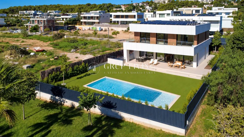 Villa de lujo passivhouse en la plana de Sitges