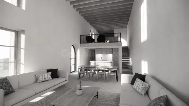 Finca con proyecto aprobado y piscina en Es Murterar - foto 5