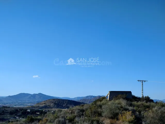 INMOBILIARIA SAN JOSE VENDE PARCELA RUSTICA EN ASPE ZONA BOR - foto 2