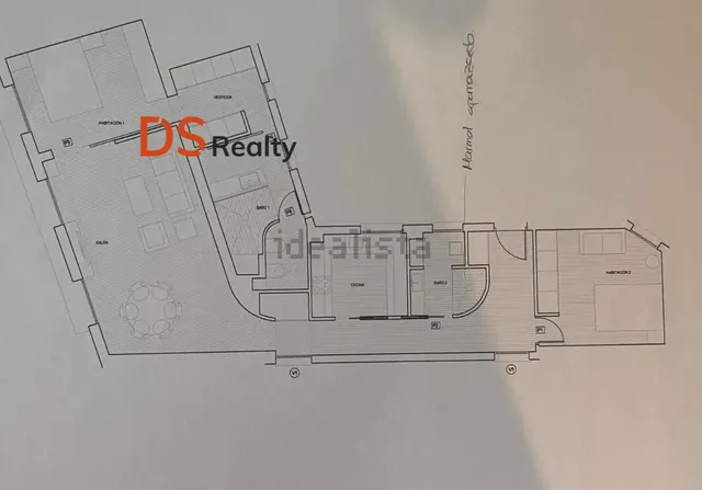 Ds realty presenta | vivienda exterior con tres balcones y terraza frente al templo de debod — 46