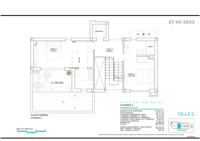 Villa 4 habitaciones 460m² en venta - Camporrosso village — 11