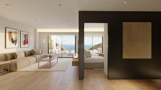 Ático de 2 dormitorios con estupendas vistas panorámicas al  - foto 3