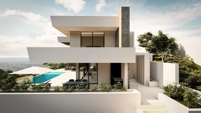 Villa de Obra Nueva con Vistas de 360º en Sa Font Seca — 8