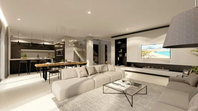 IMPRESIONANTE VILLA DE LUJO DE 4 DORM.DE NUEVA CONSTRUCCIÓN  EN ALTEA — 3