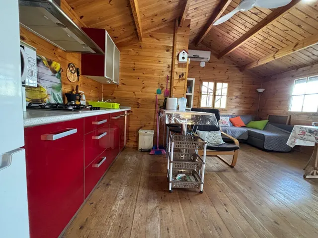 Se vende coqueta casa de madera con terreno en el rellano de molina — 21