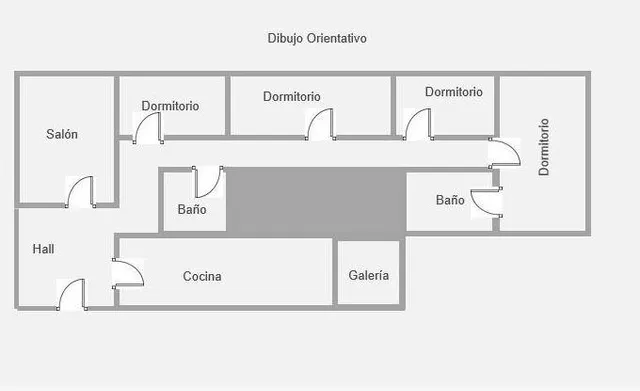 PISO 4 DORMITORIOS ZONA CENTRO CON GARAJE Y POSIBILIDAD DE UNA SEGUNDA PLAZA DE GARAJE — 13