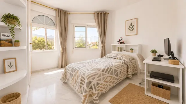 Tríplex junto al campo de golf de La Envía, con terrazas, piscina y garaje privado — 11