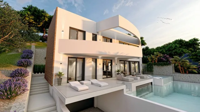 VILLA DE LUJO DE OBRA NUEVA EN ALTEA — 17