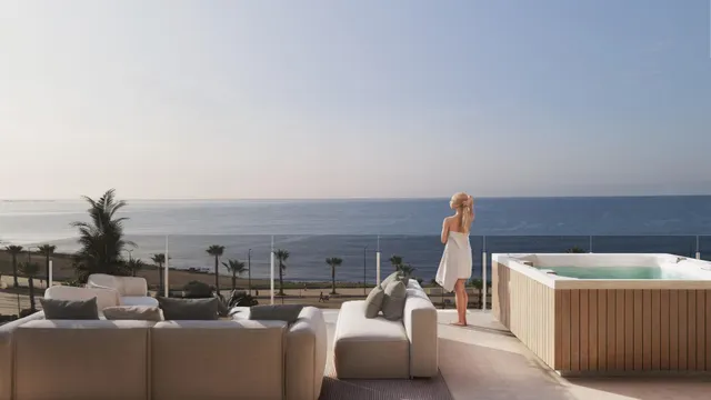 Apartamento de planta baja de 1 dormitorio frente al mar a la venta en Villajoyosa — 12