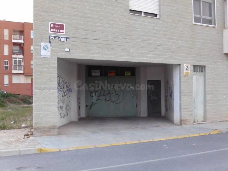 SE VENDE PLAZA DE GARAJE DOBLE EN ZONA SERRANICA EN ASPE