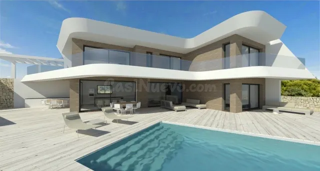 INCREÍBLE VILLA MODERNA EN EL PORTET, MORAIRA