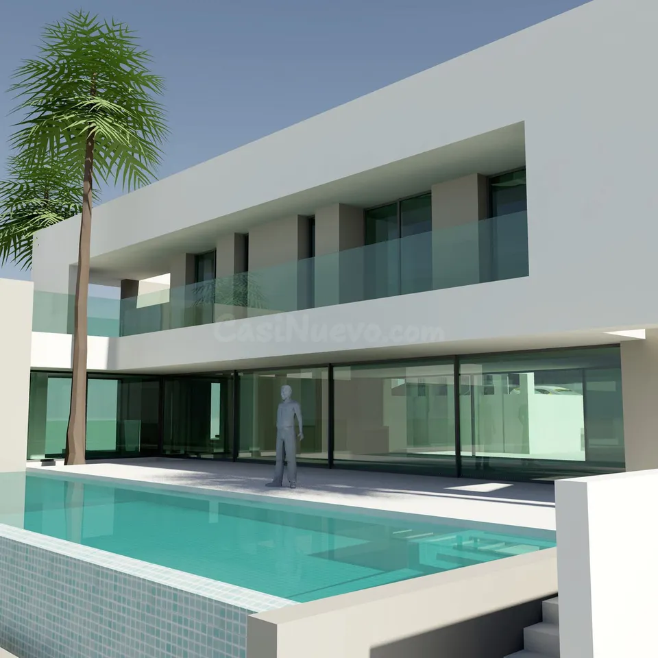 Terreno edificable con licencia en Guadalmina Marbella