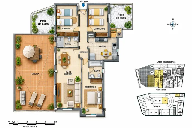 Ático 3 habitaciones 125m² en venta - El saladar - foto 2