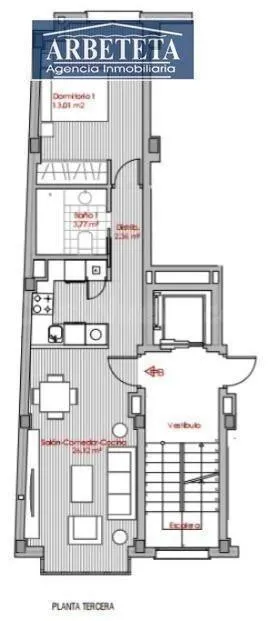 INMOBILIARIA ARBETETA VENDE PISO NUEVA CONSTRUCCIÓN DE DOS D - foto 2