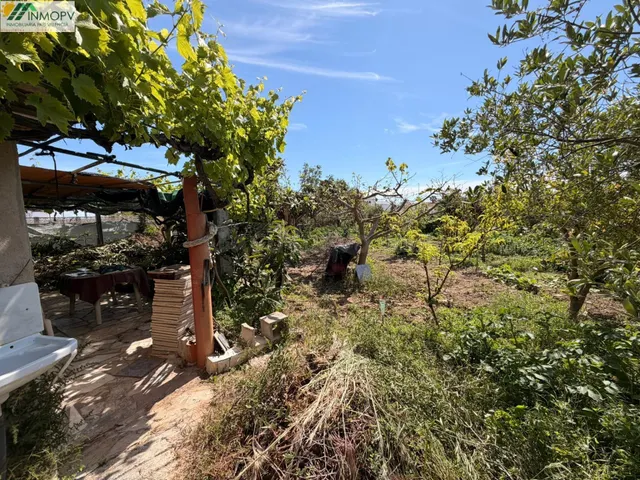 FINCA RÚSTICA VALLADA DE 560 M2 CON CASA LEGALIZADA A 1 KM D