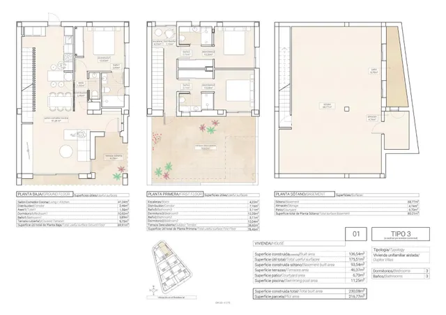 Villa 3 habitaciones 230m² en venta - Hondon de las Nieves — 8