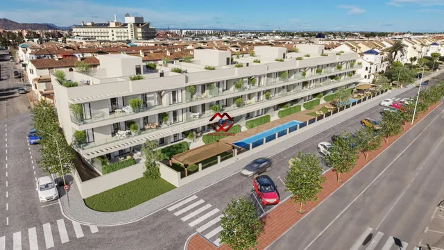 Áticos y apartamentos de obra nueva a 250m de la playa en Lo - foto 3