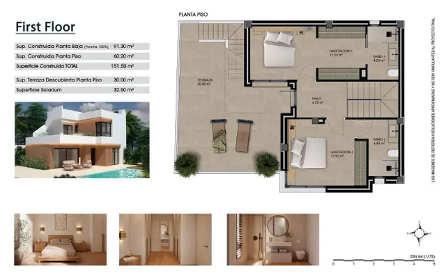 Villa de 3 dormitorios con piscina privada a la venta en Vista Golf(Orihuela) — 21
