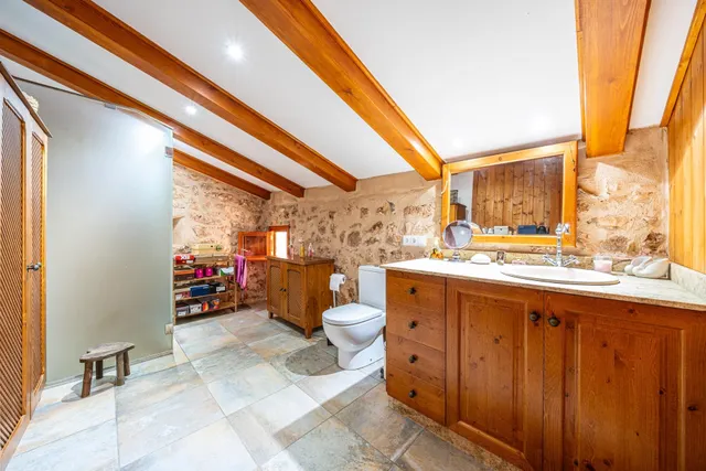 Villa de campo con piscina privada y casa de invitados . — 24