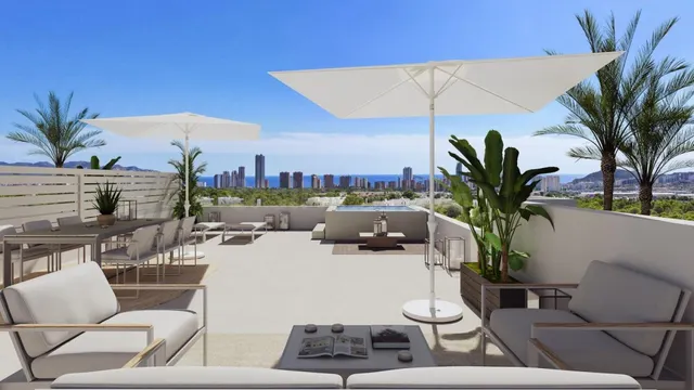 Apartamentos con jardín privado y áticos con solárium en Sie - foto 2