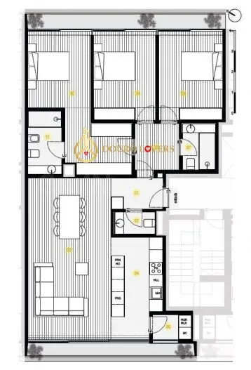 Apartamento 3 habitaciones 125m² en venta - Canidelo — 2