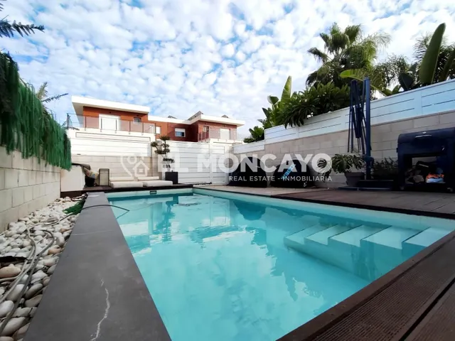 Fantástico chalet independiente con piscina privada en Gran Alacant, Alicante, Costa Blanca — 9