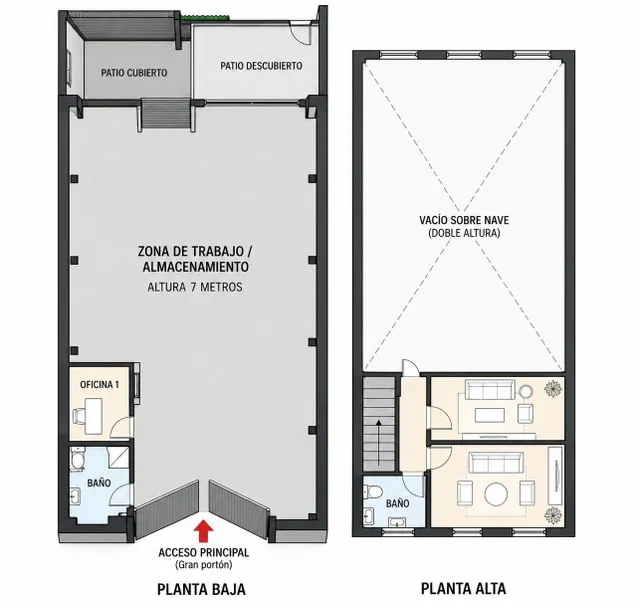 Nave industrial 887m² en venta - Zona Industrial — 24