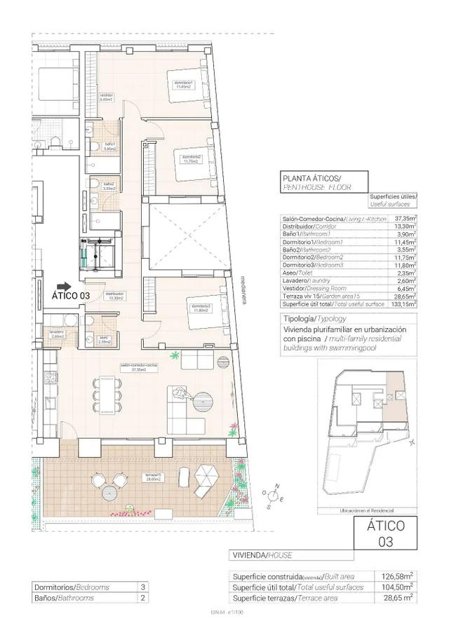 Exclusivos Apartamentos de Obra Nueva con Vistas a los Viñedos en Hondón de las Nieves — 9