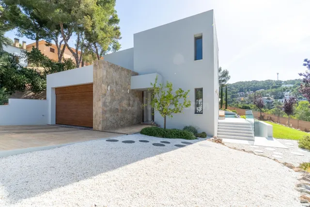 Villa contemporánea con vistas al mar en Costa d'en Blanes - foto 4