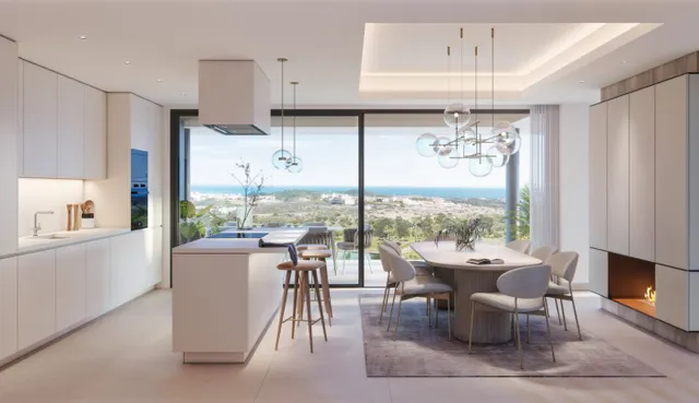 Exclusivo proyecto 13 villa independientes cerrado del aguila con vistas al mar — 10
