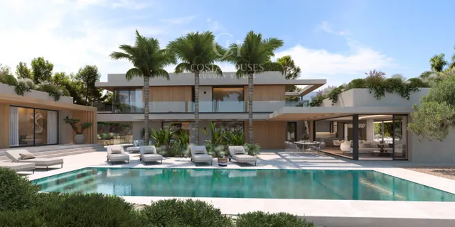 En venta parcela con licencia y proyecto de villa de lujo en la prestigiosa zona del montgo javea — 17
