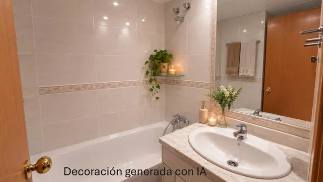 Piso acogedor y amueblado con ascensor en Almeda, Cornellà — 21