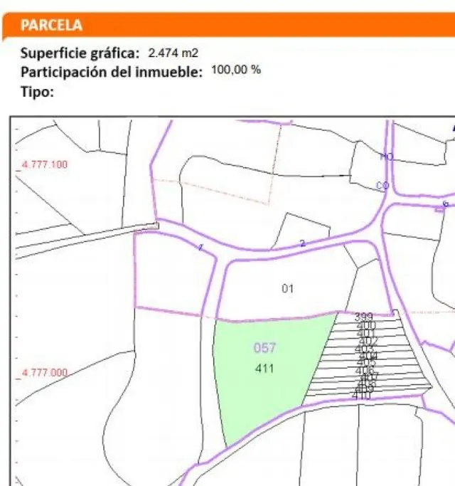 Solar de 4.369 m2 a 15 minutos del centro de Carballo — 3