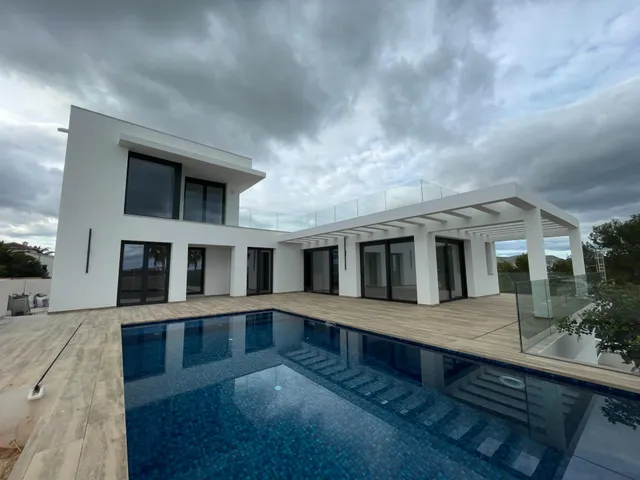 Nuevo y moderno Chalet en Benimeit, Moraira con vistas al mar — 2