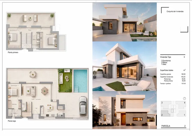 Villa 3 habitaciones 150m² en venta - Zona Pueblo — 14