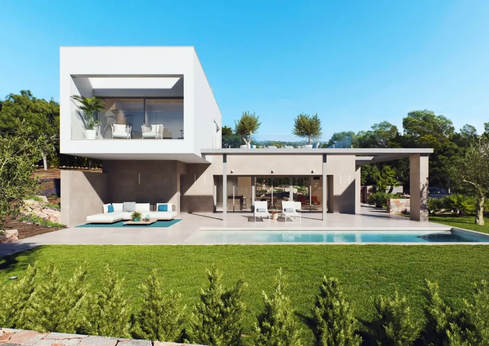 Lujosa villa de diseño exclusivo de 3 dormitorios en un campo de golf