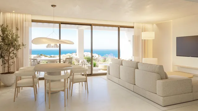Vistas panorámicas al mar Mediterráneo en resort en primera línea de playa — 10